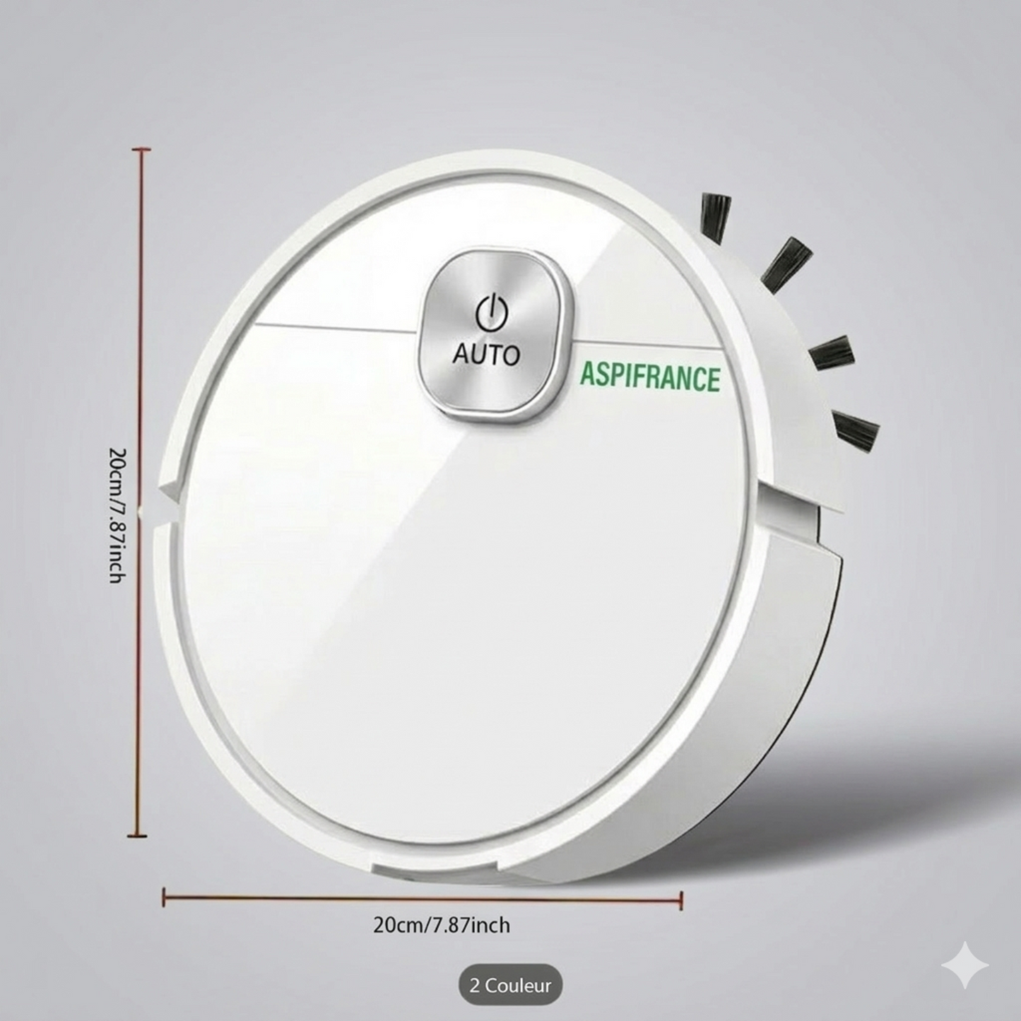 Mini Robot Aspirateur - ED-27 - 20cm