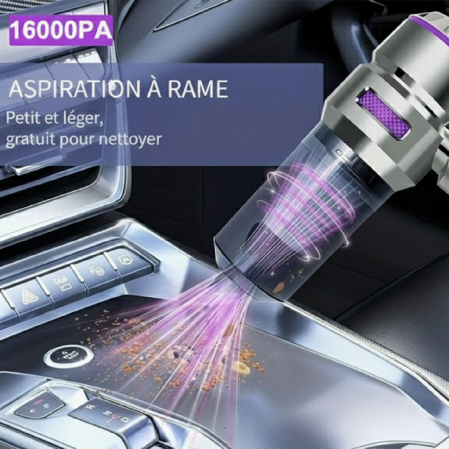Aspirateur Souffleur voiture petit et léger