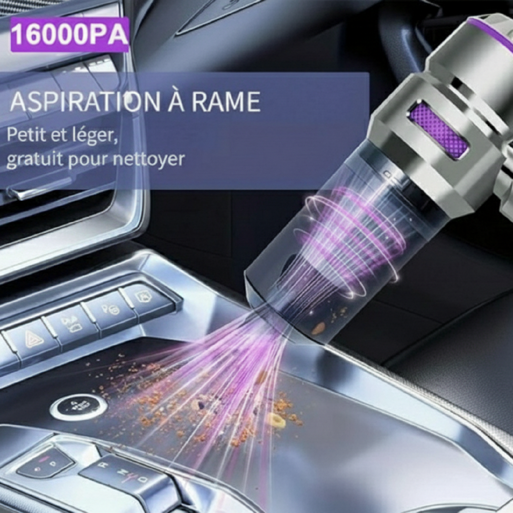 Aspirateur Souffleur voiture petit et léger