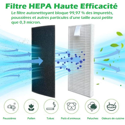 Accessoires de nettoyage robot ASP-60D - sfiltre | Aspi-France