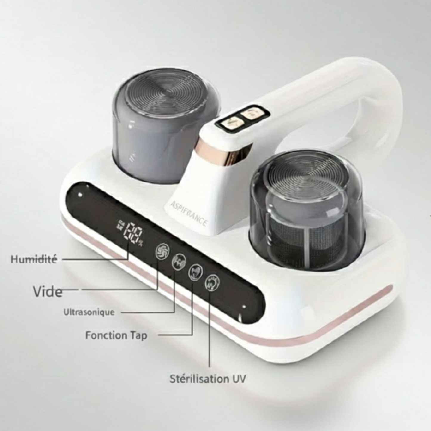 Aspirateur Matelas EXPERT - LG15 -  Fonctionnement visuel