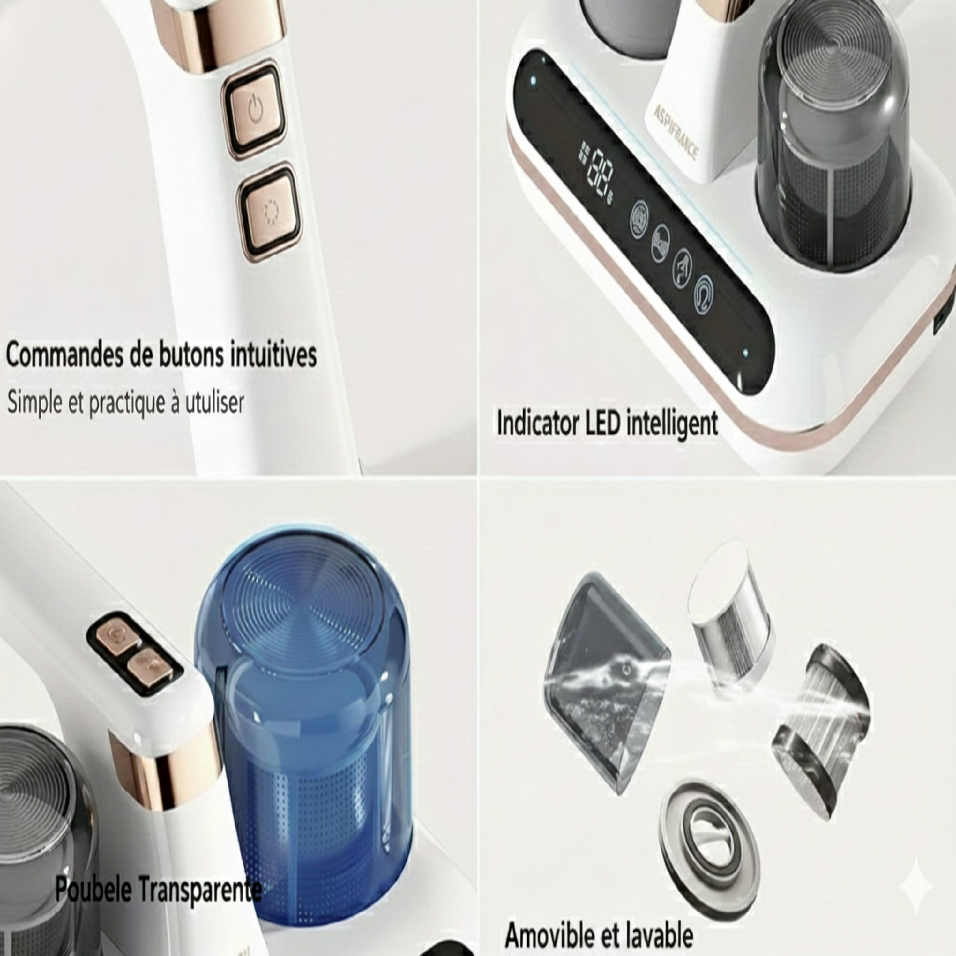 Aspirateur Matelas EXPERT - LG15 - Explication du fonctionnement