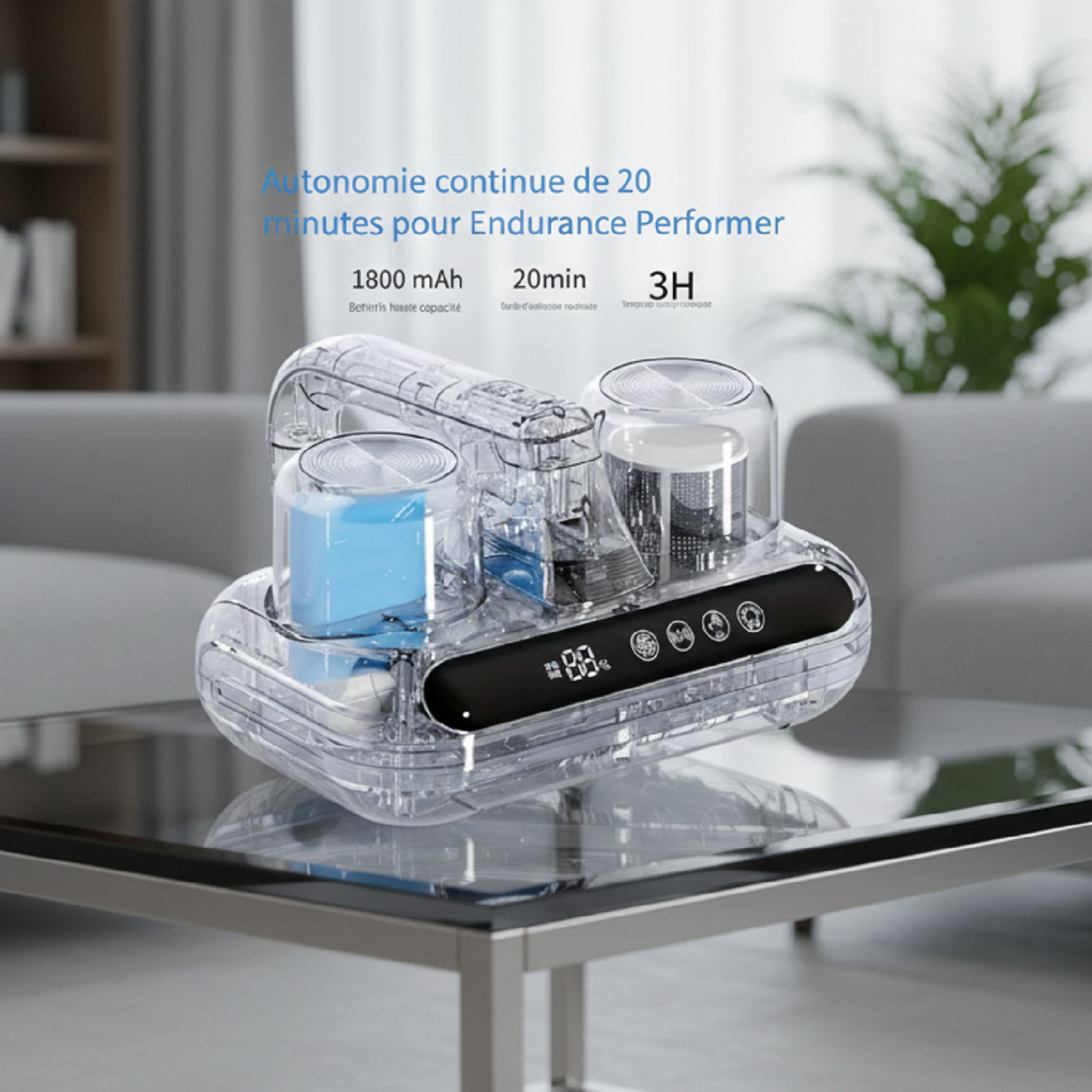 Aspirateur Matelas EXPERT - LG15 - Autonomie de 20mn