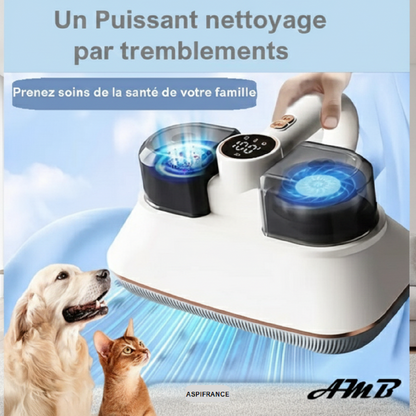 Aspirateur Spécial Matelas LG10 - Aspirateur avec un chien et un chat