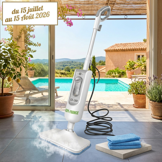 Balai Vapeur Électrique 1500W PRO - CD-260 - Spécial été