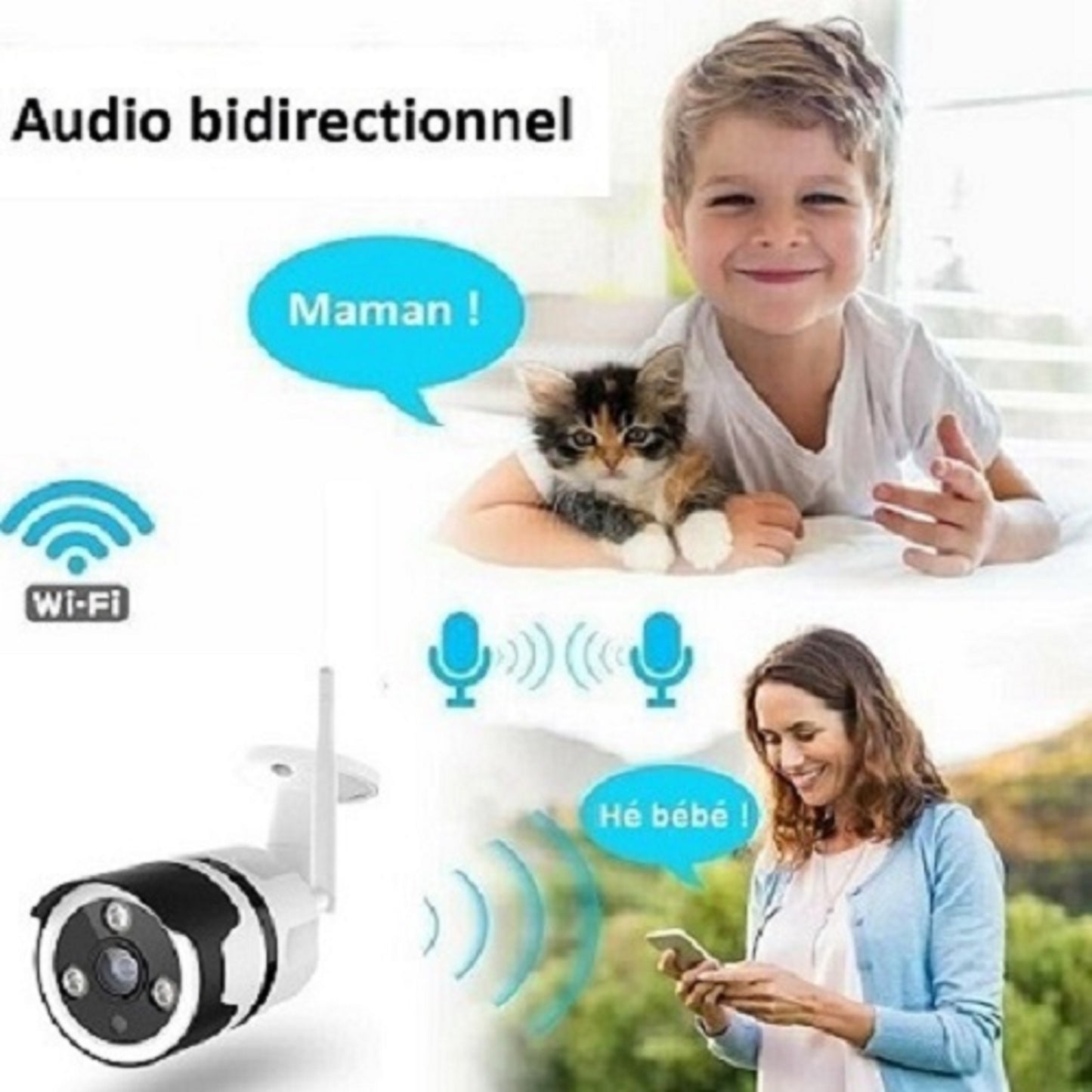 Caméra Wi-Fi - application smartphone