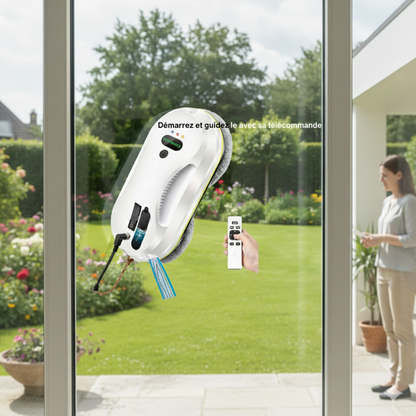 Robot Lave-Vitre -  RLV-08 - Démarrage par télécommande
