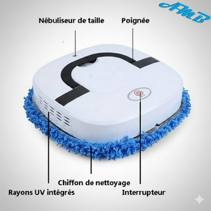 Robot Laveur AMB indications de contrôles