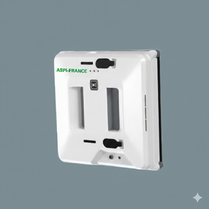 Robot lave-vitre intelligent AMB-66 compact 24cm avec télécommande et câble de sécurité