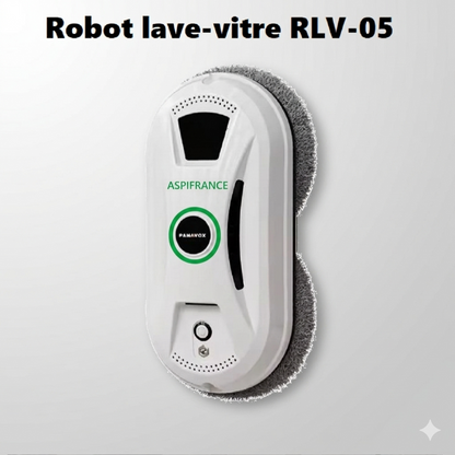Robot lave-vitre RAL-05 sur vitre - nettoyage automatique | Aspi-France