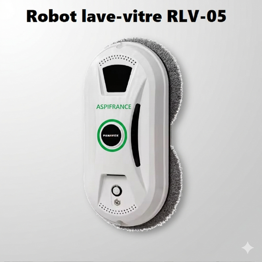 Robot lave-vitre RAL-05 sur vitre - nettoyage automatique | Aspi-France