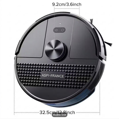 Robot Aspirateur Laveur SL68 – 3 en 1 | 7500 Pa | Wi-Fi & Serpillère | Aspi-France