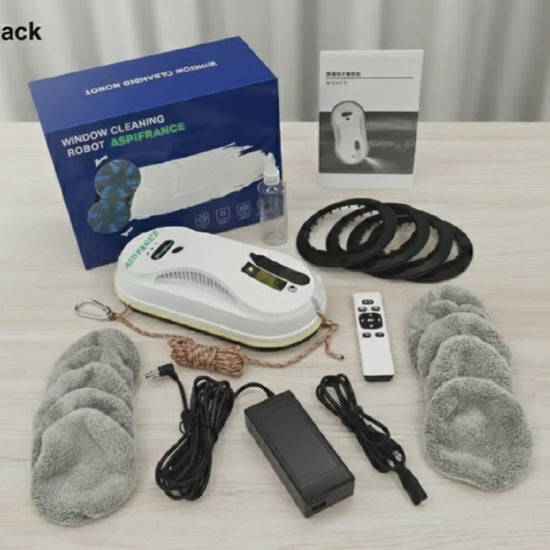 Robot Lave-Vitre -  RLV-08 - Vidéo de démonstration