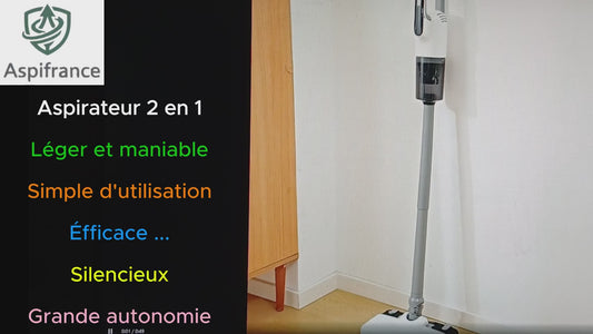 Aspirateur Laveur 2 en 1 First- Modèle BG-02 - Vidéo de démonstration